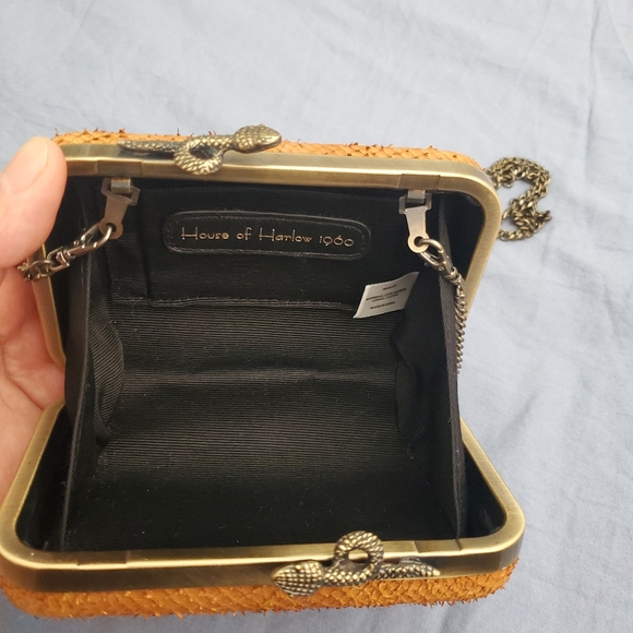 House of Harlov 1960 Mini Box Clutch  Purse Marley. - Picture 4 of 11